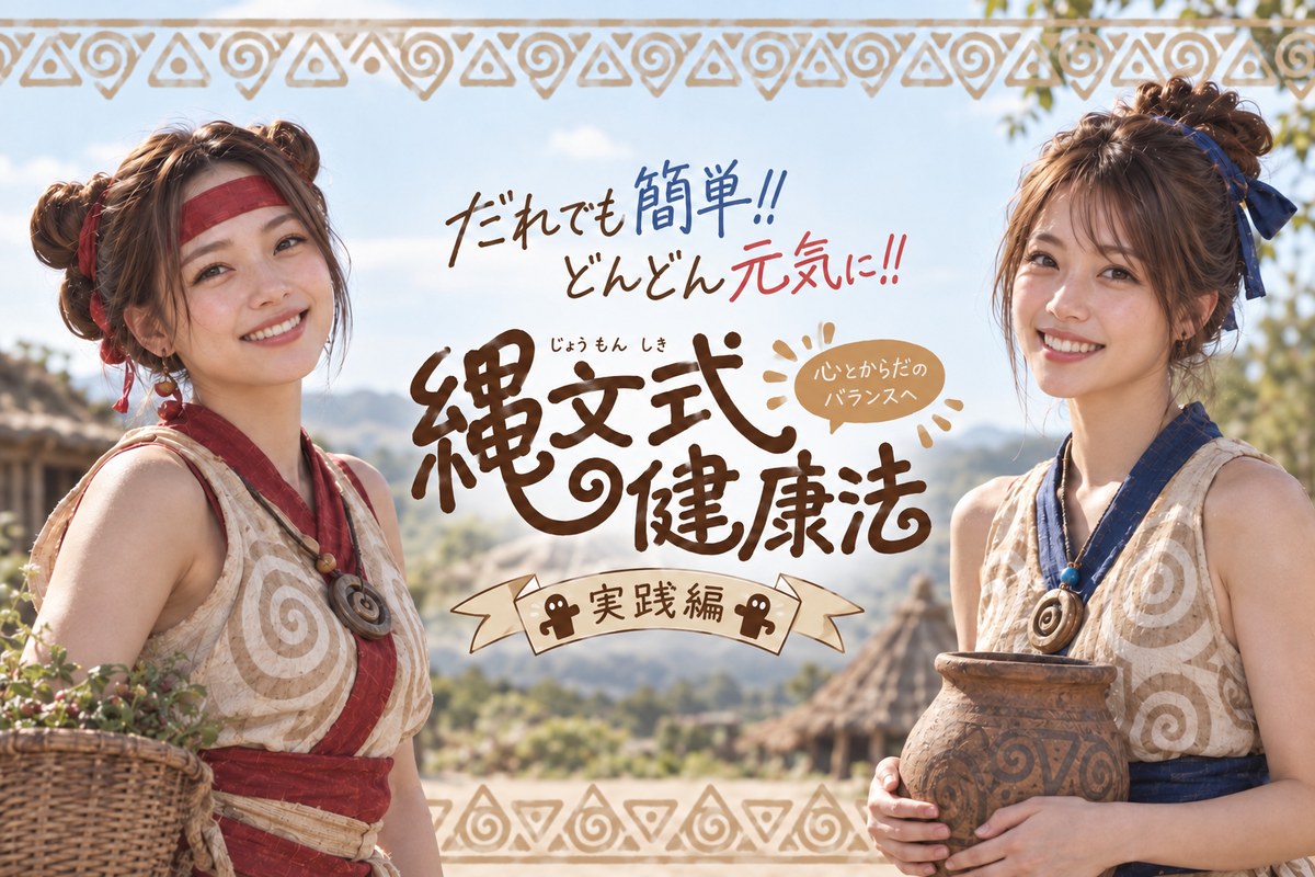 だれでも簡単!!どんどん元気に!! 縄文式健康法 実践編